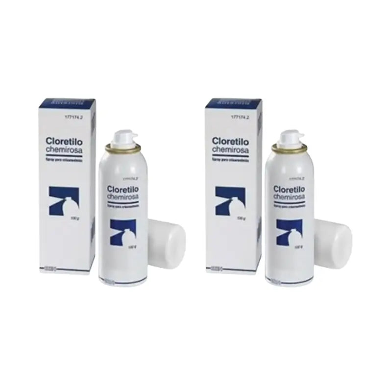 Cloretilo Chemirosa, 2X100 Gr