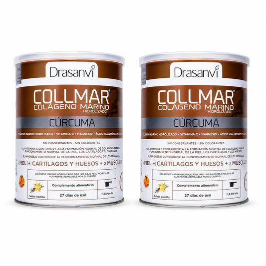 Collmar Drasanvi Magnesio Curcuma Vainilla , 2X300 Gr