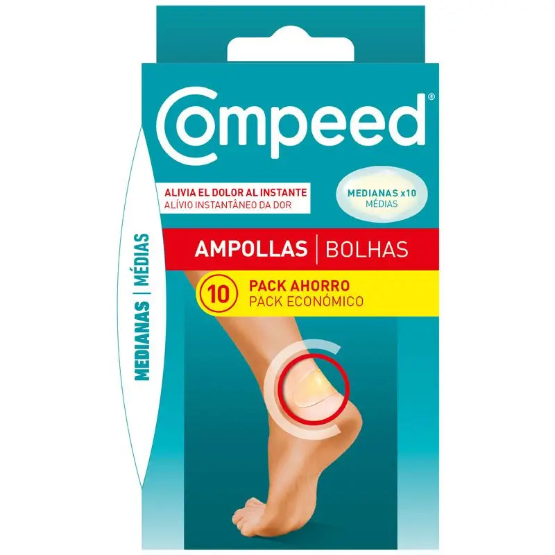 Compra Compeed Ampollas Medianas, 10 unidades al mejor precio.