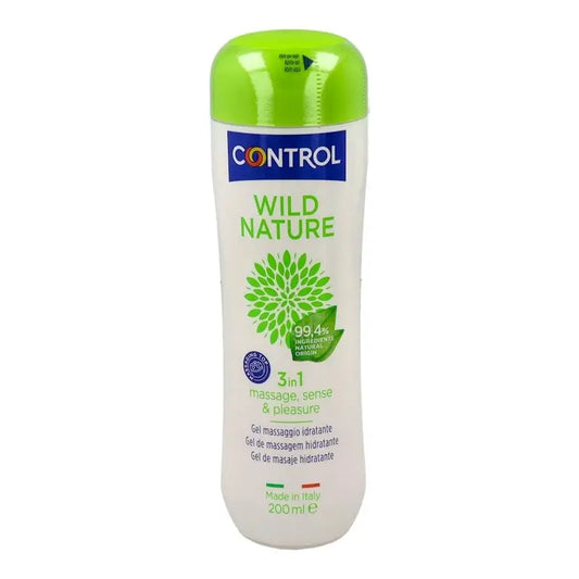 Control Gel de Masaje Wild Nature 200 ml