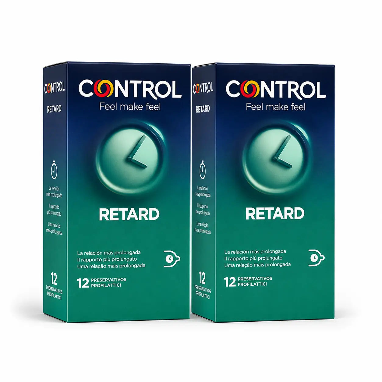 Control Non Stop Retard, 12 Unidades , pack 2