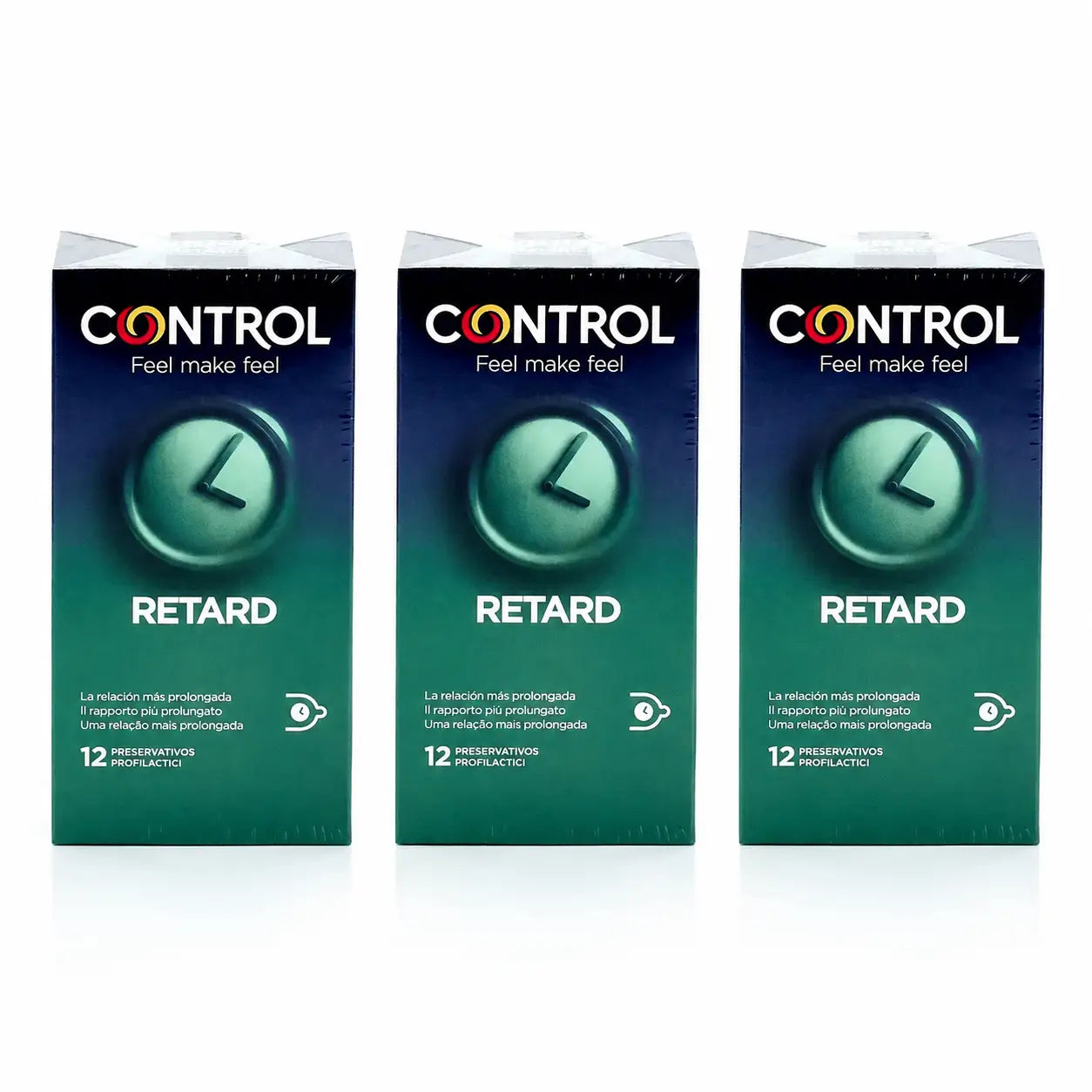 Control Non Stop Retard, 12 Unidades , pack 3