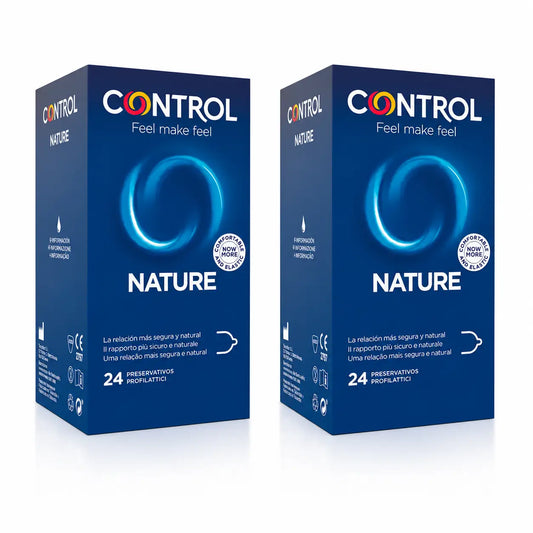 Control Preservativos Nature, 24 Unidades , pack 2