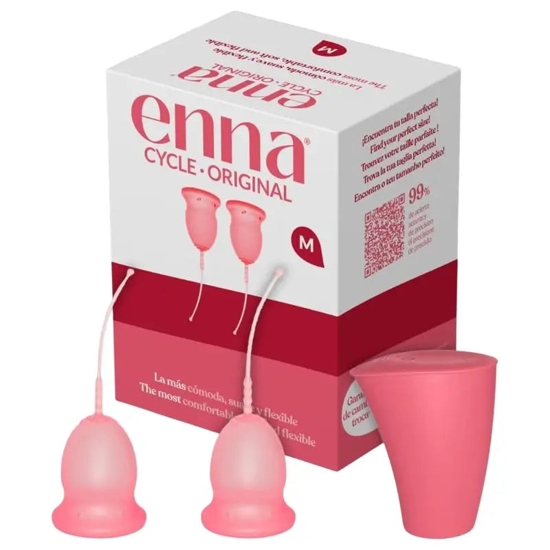 Enna Cycle Original Copa Menstrual Sin Aplicador, Talla M