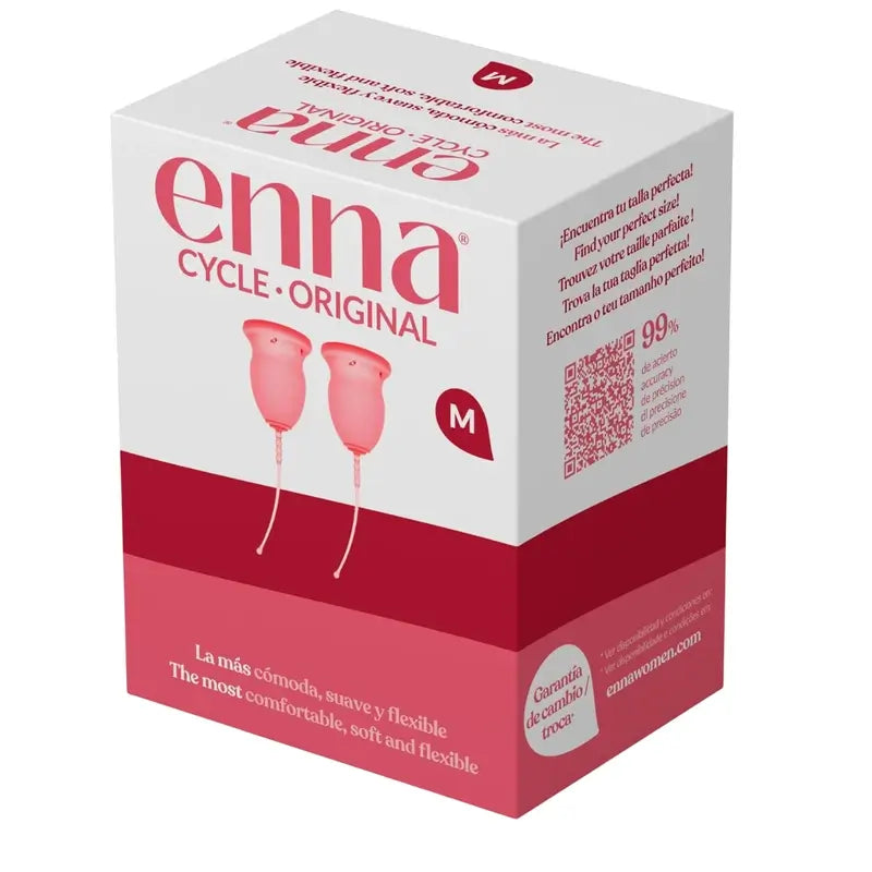 Enna Cycle Original Copa Menstrual Sin Aplicador, Talla M