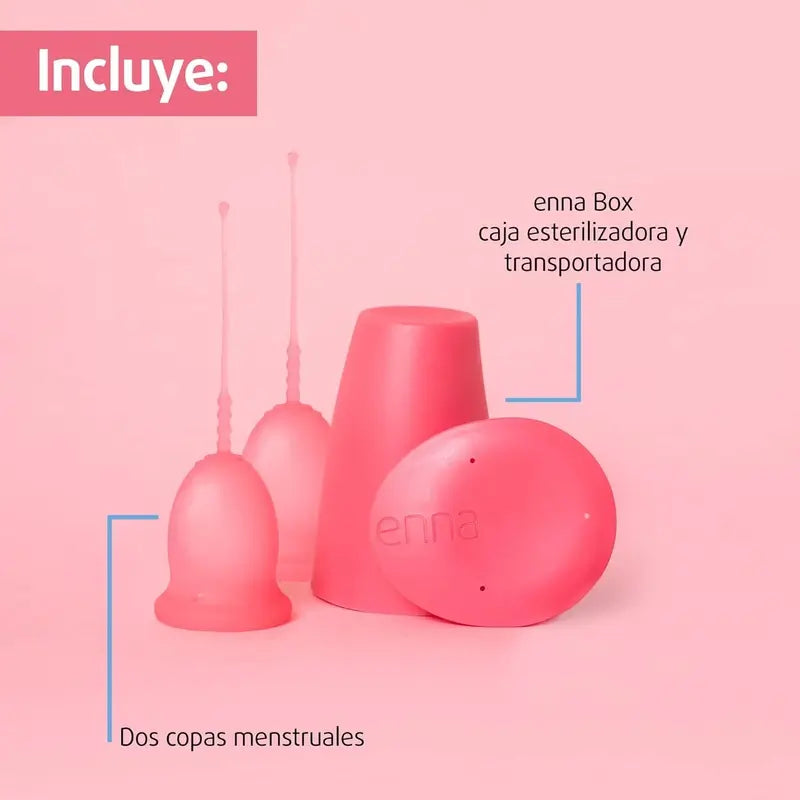 Enna Cycle Original Copa Menstrual Sin Aplicador, Talla M