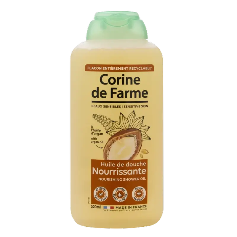 Corine De Farme Aceite De Ducha, 500 ml