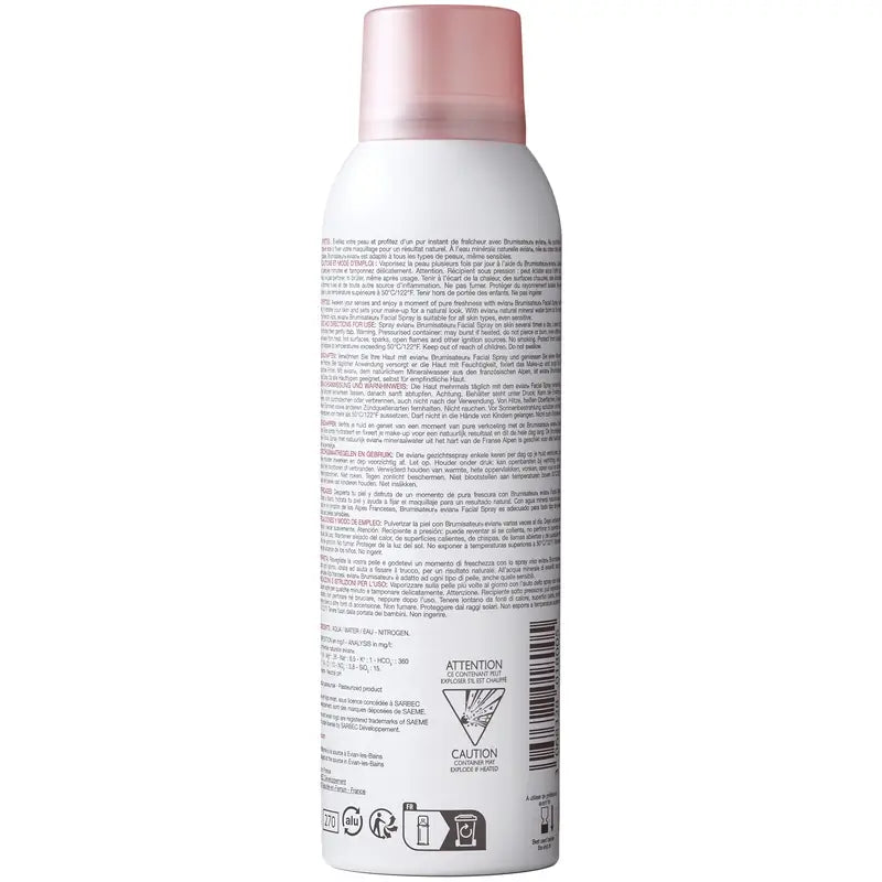 Corine De Farme Brumisateur Spray Facial Evian , 150 ml