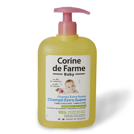 Corine De Farme Champú Extra Suave Flor De Almendro , 500 ml