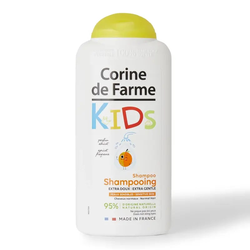 Corine De Farme Champú Extra Suave Kids Albaricoque , 300 ml