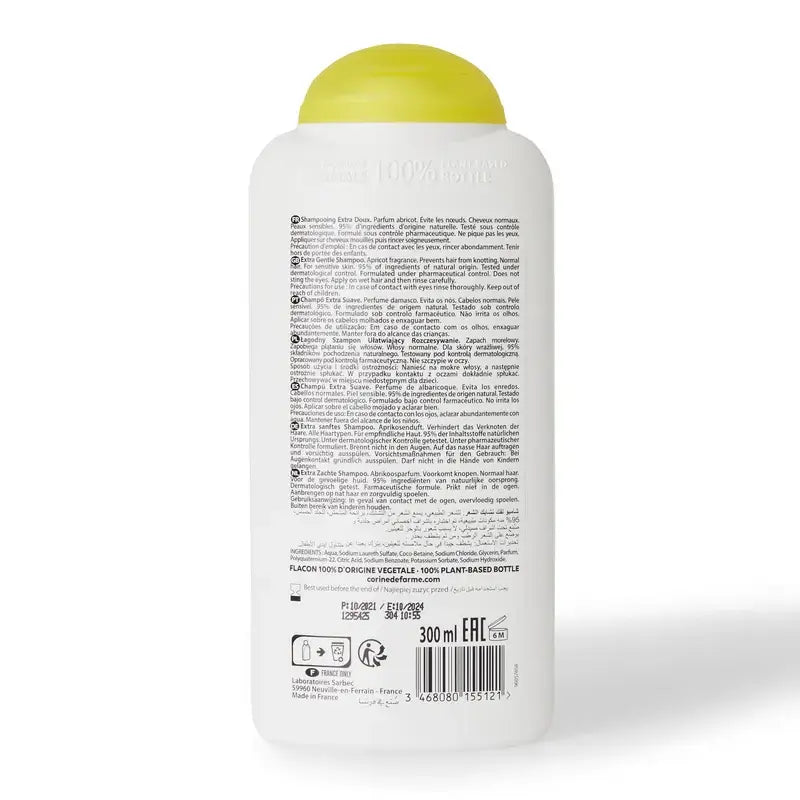 Corine De Farme Champú Extra Suave Kids Albaricoque , 300 ml