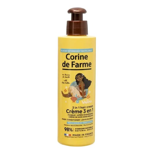 Corine De Farme Crema Sin Enjuague 3 En 1 Vaiana , 200 ml