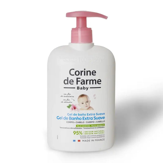 Corine De Farme Gel De Baño Extra Suave Flor De Almendro , 500 ml