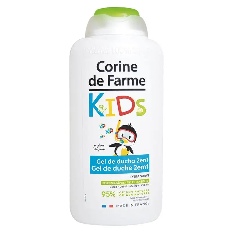 Corine De Farme Gel De Ducha Kids 2 En 1 Pera, 300 ml