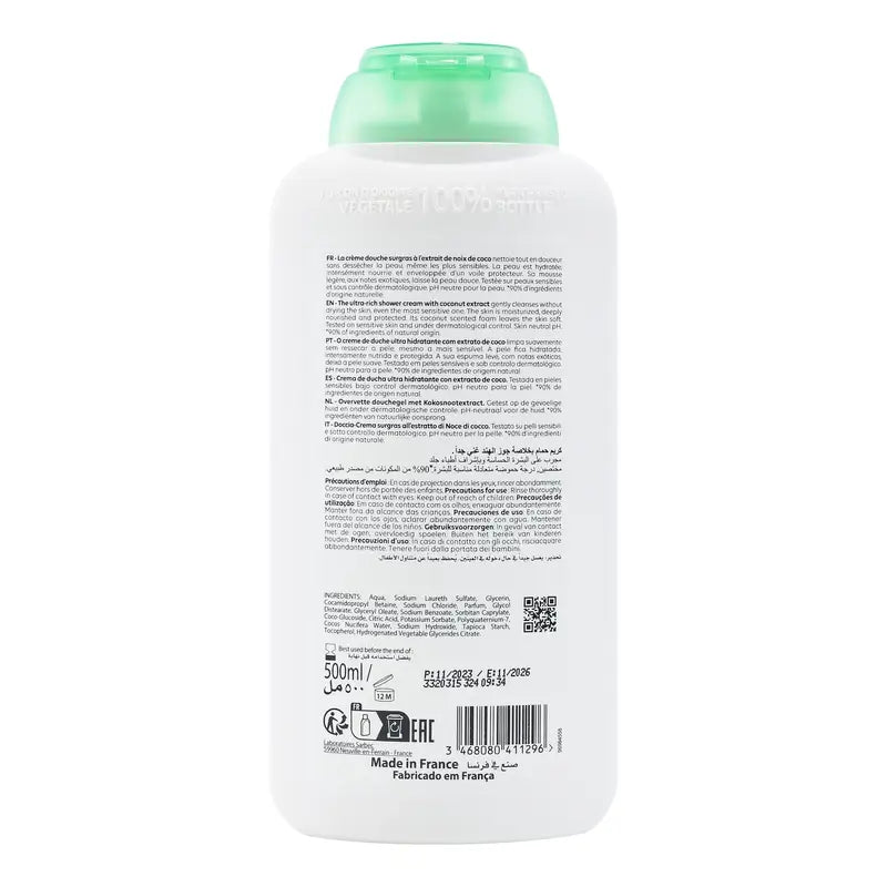 Corine De Farme Gel De Ducha Con Extracto De Vainilla , 500 ml