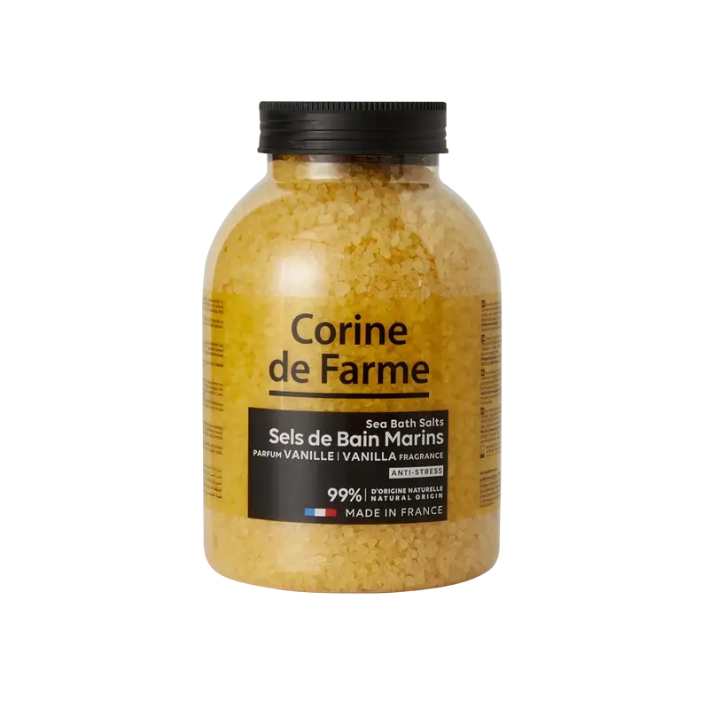 Corine De Farme Sales De Baño Vainilla, 1400 gr
