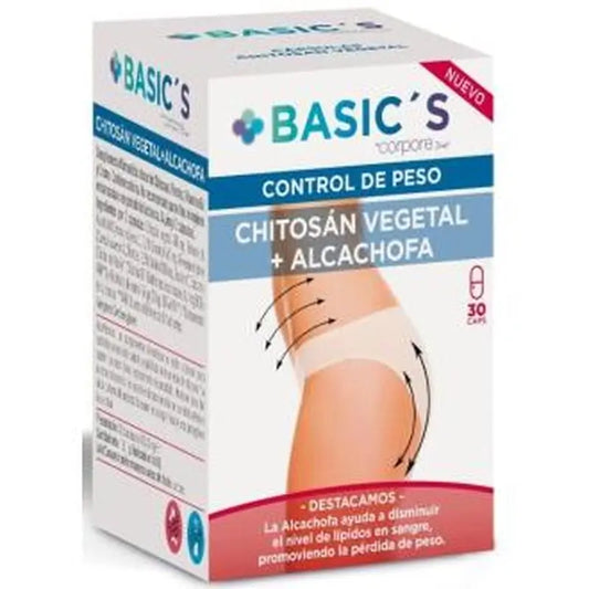 Corpore Diet Corpore Basics Chitosan Vegetal 30 Cápsulas