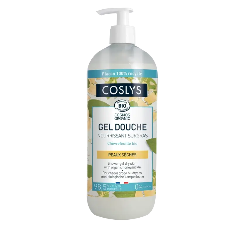 Coslys Gel De Ducha Extragraso Madreselva Piel Seca , 1000 ml