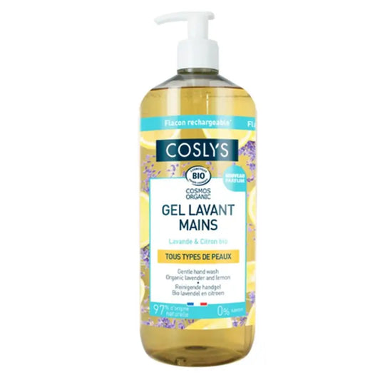 Coslys Gel Jabón Líquido De Manos Con Limón Bio, 1000 ml