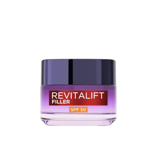 L'Oréal Paris Crema Rellenadora Intensiva Con Ácido Hialurónico Y Spf 50: Volumen Y Protección Uvb/Uva