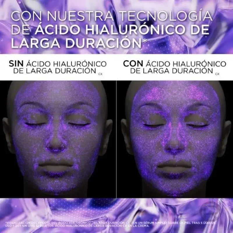 L'Oréal Paris Crema Rellenadora Intensiva Con Ácido Hialurónico Y Spf 50: Volumen Y Protección Uvb/Uva