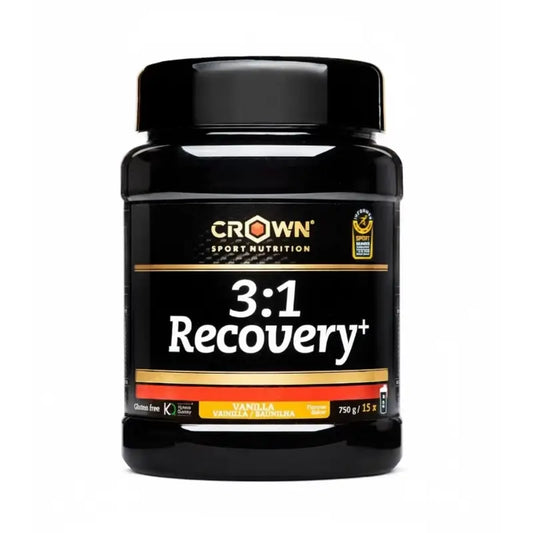 Crown Sport Nutrition 3:1 Pro Recovery Vainilla , 750 gr (15 porciones)