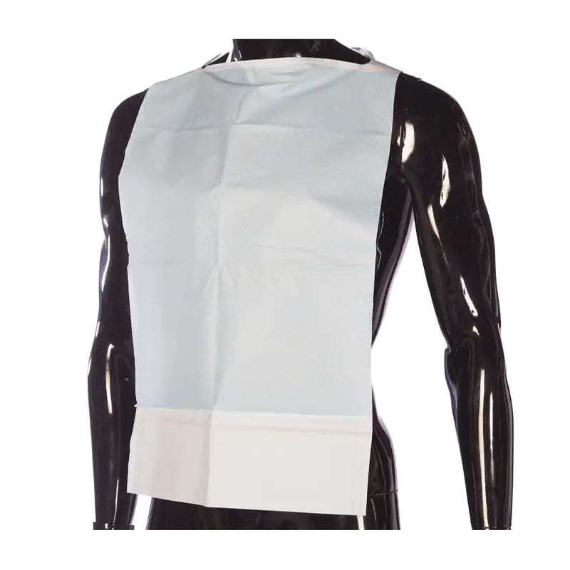 Cuatrogasa Babero Soft De Papel + Polietileno, 125 unidades