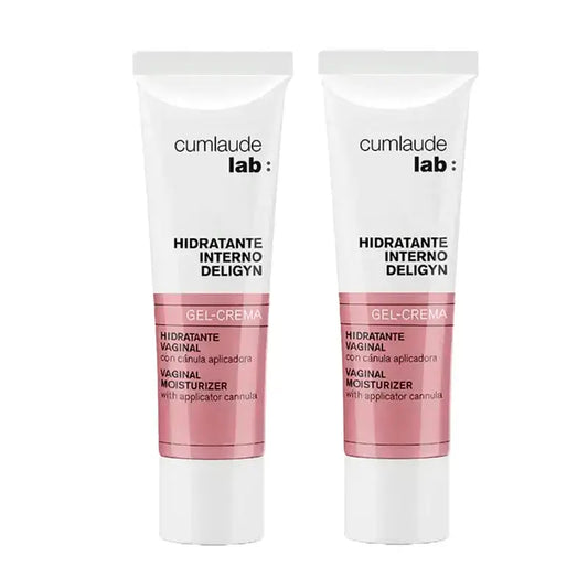 Cumlaude Lab Hidratante Interno Deligyn Gel Crema, Pack 2 x 30 ml