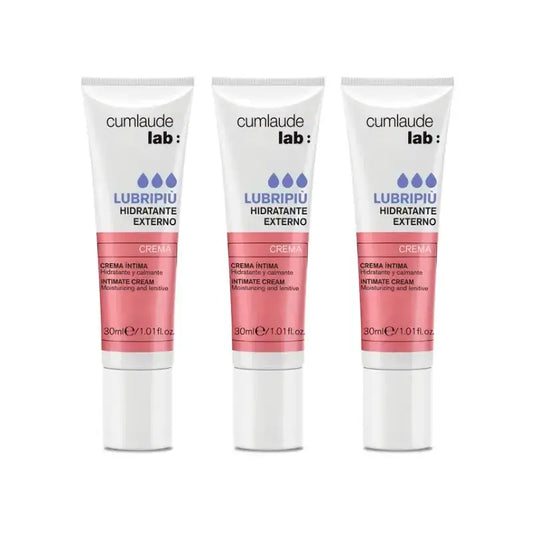 Cumlaude Lab Lubripiù Crema Vulvar Hidratante, Pack 3 x 30 ml
