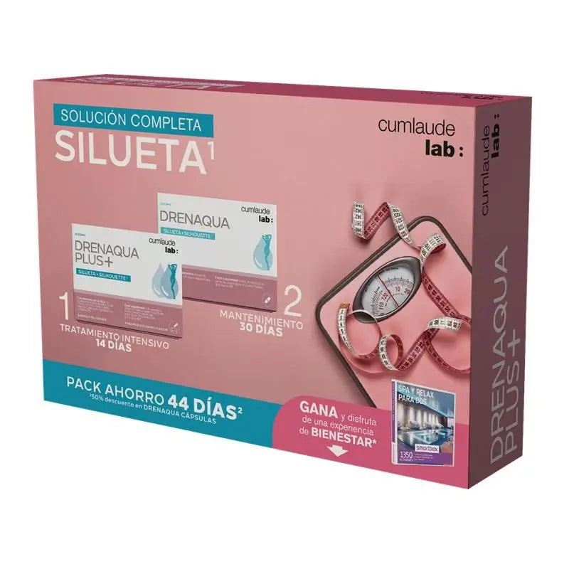 Cumlaude Lab Operación Drenaqua, 14 sticks + 30 cápsulas