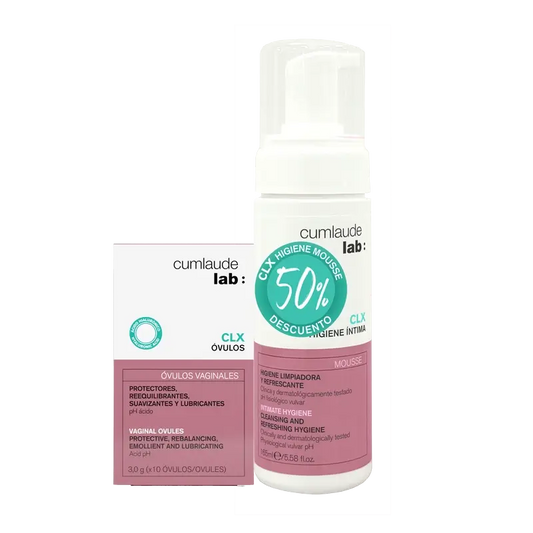 Cumlaude Lab Ovulos Clx Md + Clx Mousse 165Ml, 10 óvulos + 165 ml
