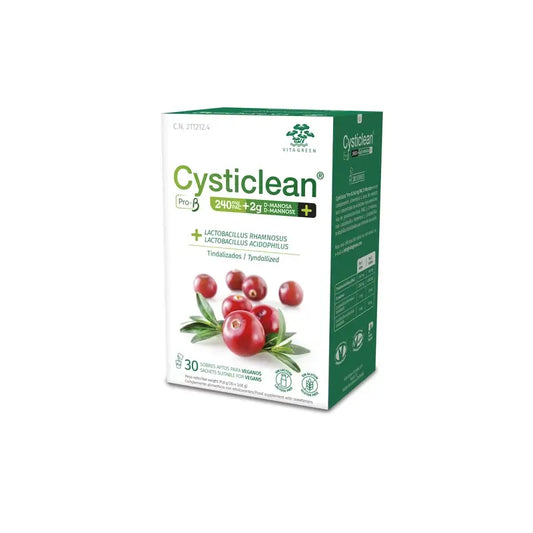 Cysticlean Prob-D Manosa 240 Mg Pac, 30 sobres