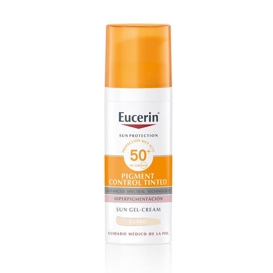 Eucerin Sun Face Pigment Control Fluido Fps50+ Tinted Light, 50 ml