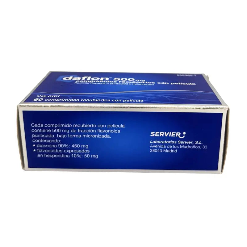 Daflon 500 mg 30 comprimidos Recubiertos