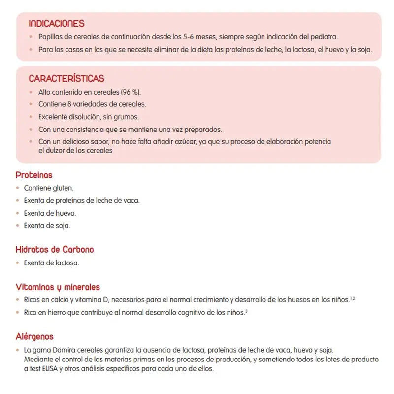 Damira Multicereales, 600 gr