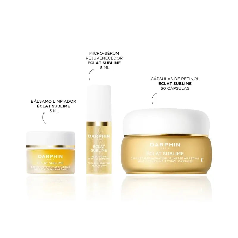 Darphin Local Set: Eclat Sublime Retinol Capsules