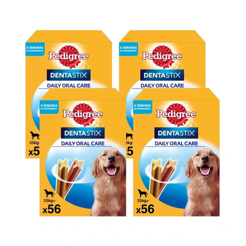 Dentastix Pedigree Pack Grande, 4X56Uds
