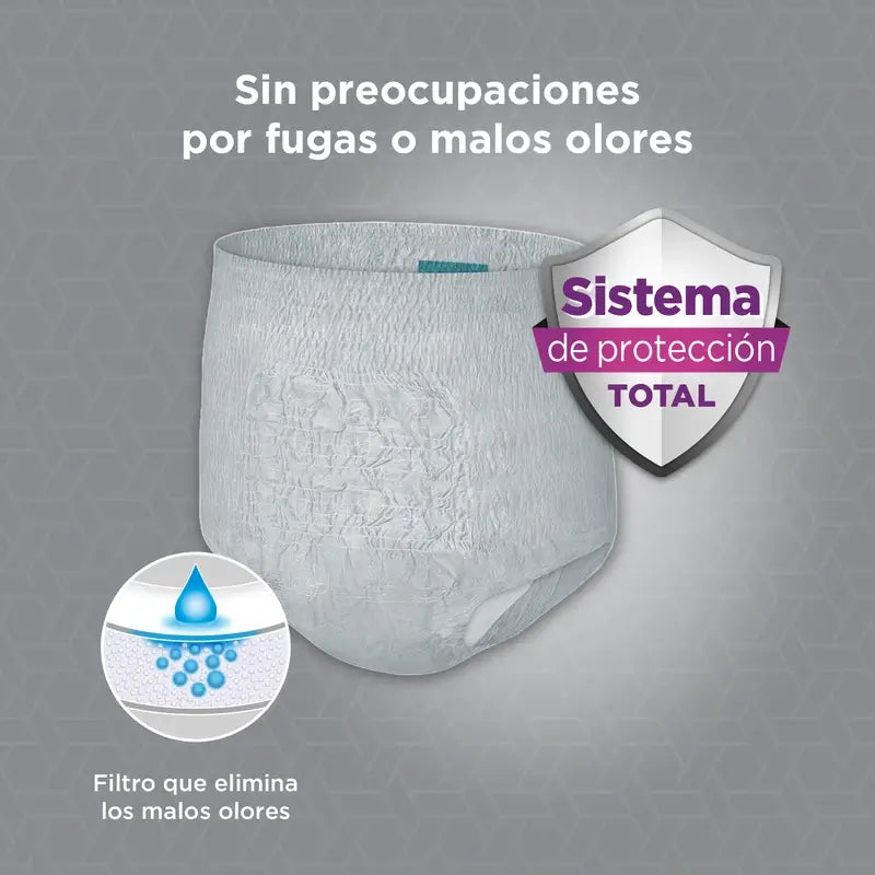 Depend Normal L/Xl Pañal Adulto Hombre , 9 unidades