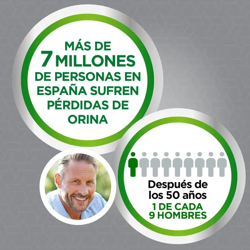 Depend Normal L/Xl Pañal Adulto Hombre , 9 unidades