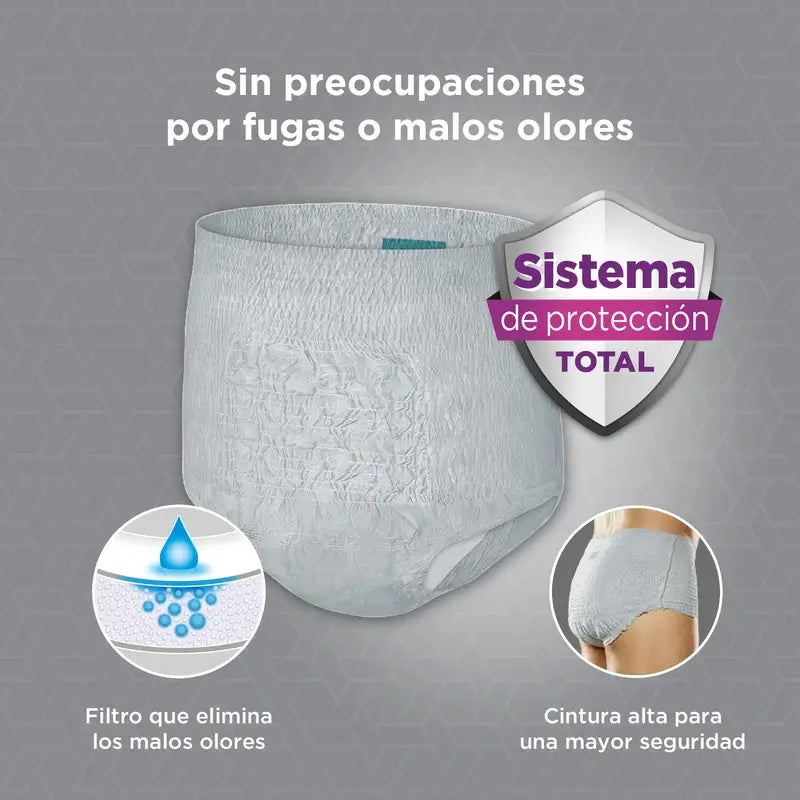 Depend Super Xl Pañal Adulto Mujer , 9 unidades