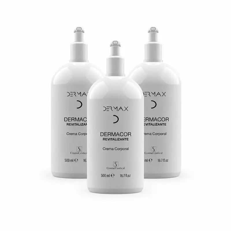 Dermax Dermacor Crema Corporal , Pack 3 x 500 ml