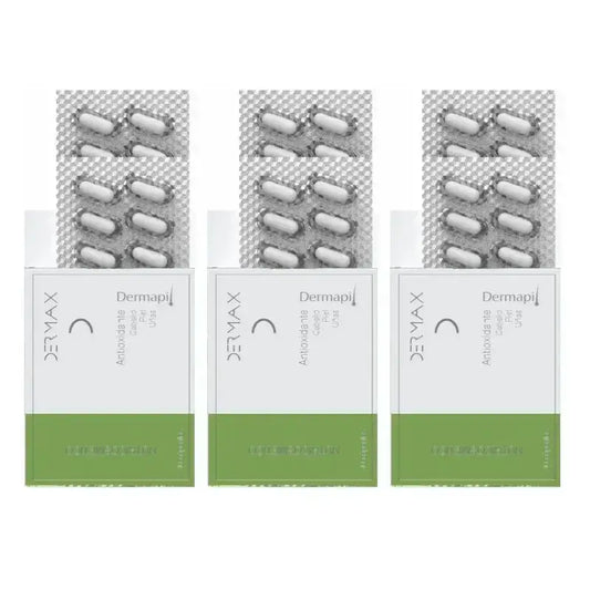 Dermax Dermapil Cabello, Piel Y Uñas, Pack 3 x 30 cápsulas