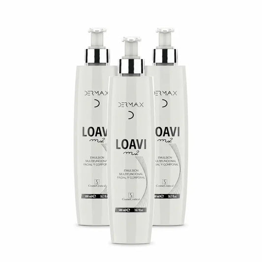 Dermax Loavi M2 Emulsion Facial Y Corporal, Pack 3 x 500 Ml