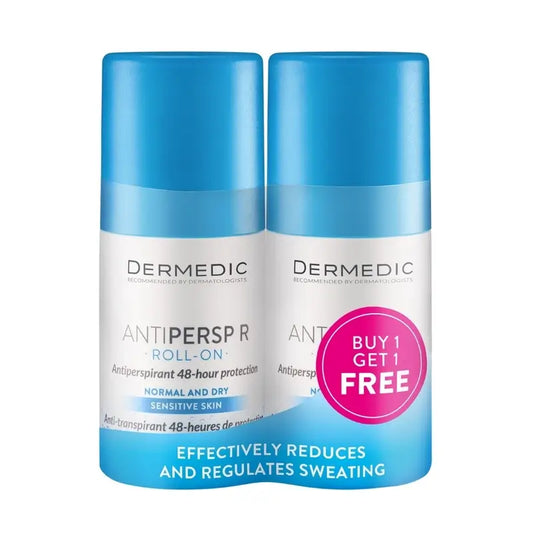 Dermedic Duo Antipersp R Antitranspirante Roll-On 48-Hour , 2 x 60 ml