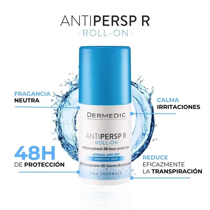 Dermedic Duo Antipersp R Antitranspirante Roll-On 48-Hour , 2 x 60 ml