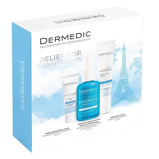 Dermedic Pack Hydrain Rutina Completa , 30 + 2,5 +15 ml