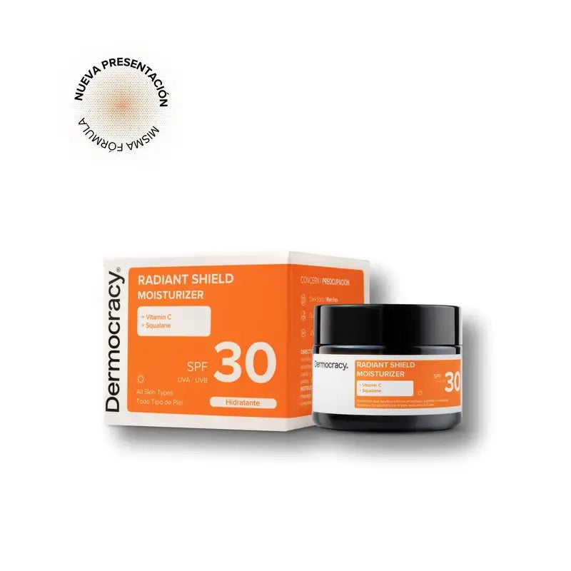 Dermocracy Radiant Shield Spf30 Moisturizer 10%