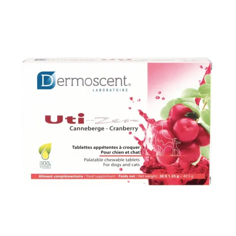 Dermoscent Uti-Zen Perros Gatos, 30 comprimidos