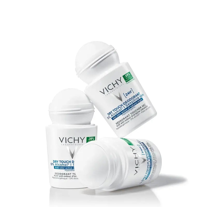 Vichy Desodorante 24H Tacto Seco Roll-On 0% Alcohol 50 ml