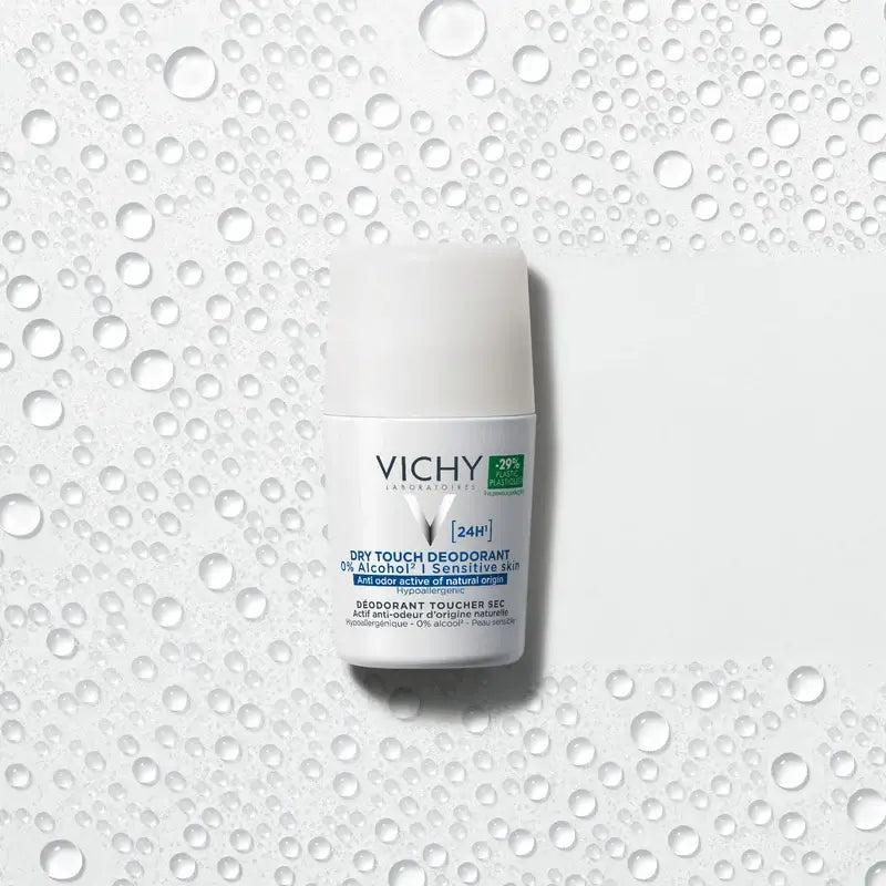 Vichy Desodorante 24H Tacto Seco Roll-On 0% Alcohol 50 ml